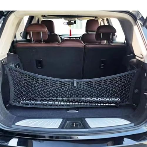 Auto Kofferraum Gepäcknetz, Für Ford Kuga 2019-2023 Auto Aufbewahrung Netz Storage Lagerung Mesh Organizer,Single Layer 100 * 60 von CALUU