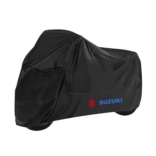 Fahrzeug Abdeckung Schutz Cover, Für Suzuki GSXS 1000 GSXS1000 GSX S 1000 GSX S1000 Outdoor Wasserdicht Plane Motorrad Staubdich Mit Schlossloch Zubehör,A von CALUU