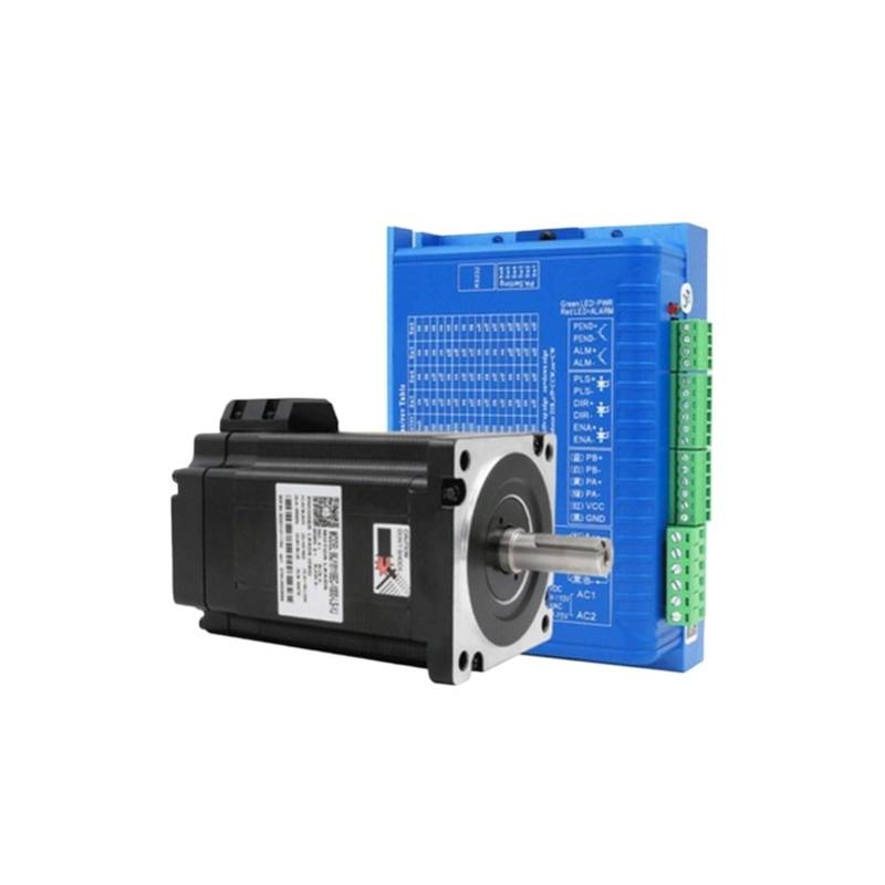 Nema34 2Phase 4,5N/8,5N/12N Close Loop Schrittmotor-Servomotortreiber 2000RPM Hybrid-Encoder-Antriebskits 2HSS86H+86J18156EC-1000(12Nm 2HSS86H) von CAMCHJVVM