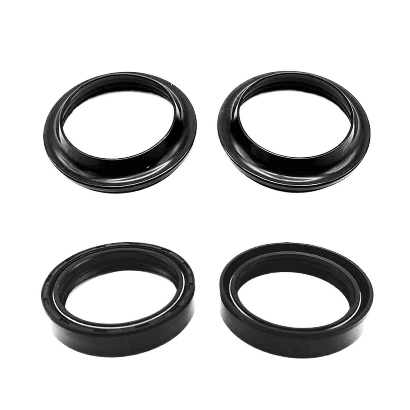 41x54x11 Gabel Öl Staub Dichtung Kit for CB400F CB-1/CB500FA ABS/CB500X/CB600F 599/CB750 Nighthawk/CBR1000F/CBR1000F Hurrikan(41x54-1 Set-4Pcs) von CAMELLIO