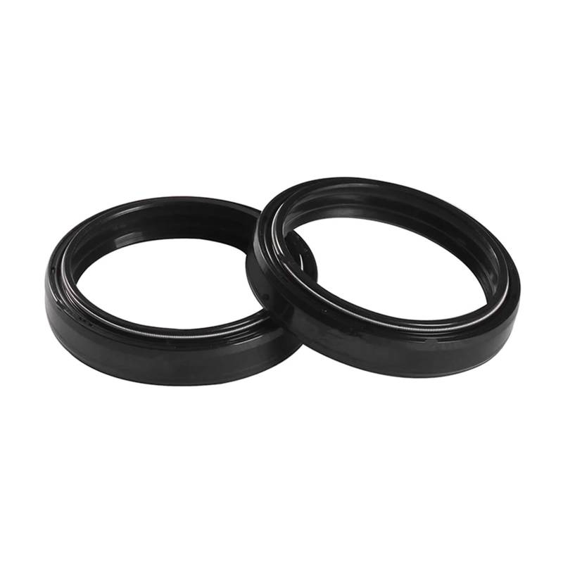 Motorrad Gabel Stoßdämpfer Dämpfer Öl Dichtung & Staub Abdeckung for 250 Duke 250 2015 2016 2017 2018 2019 2020 2021 2022(2pcs oil seal) von CAMELLIO