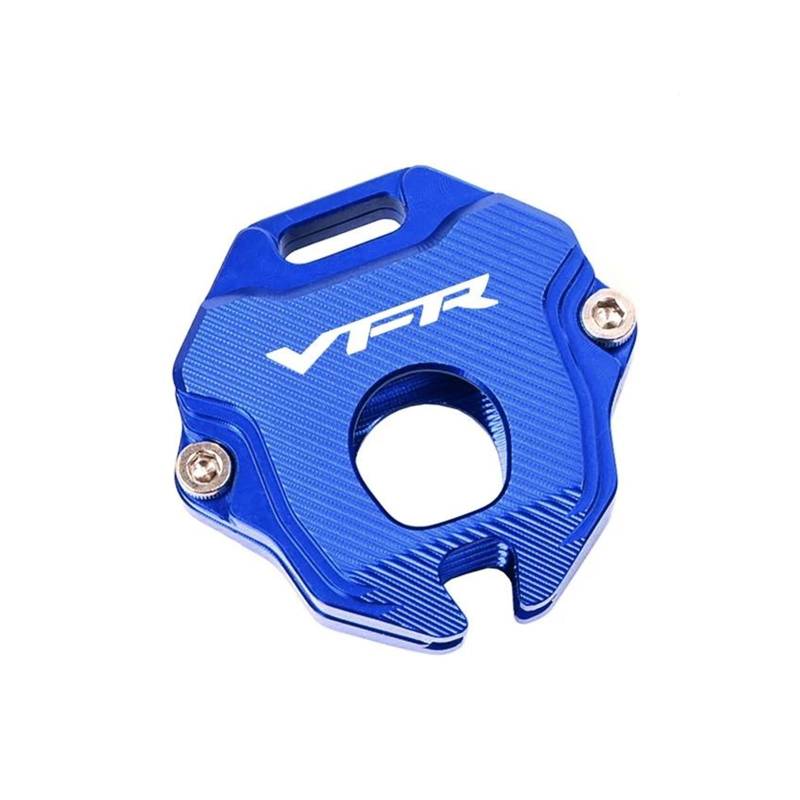 Schlüsselgehäuse für Motorräder Für HON@&DA VFR 800 1200 VFR800 VFR800 Motorradzubehör Schlüsselhülle Hülle Schlüsselanhänger Schlüsselanhänger Schlüsselanhängerhalter(Blue,A) von CANGM