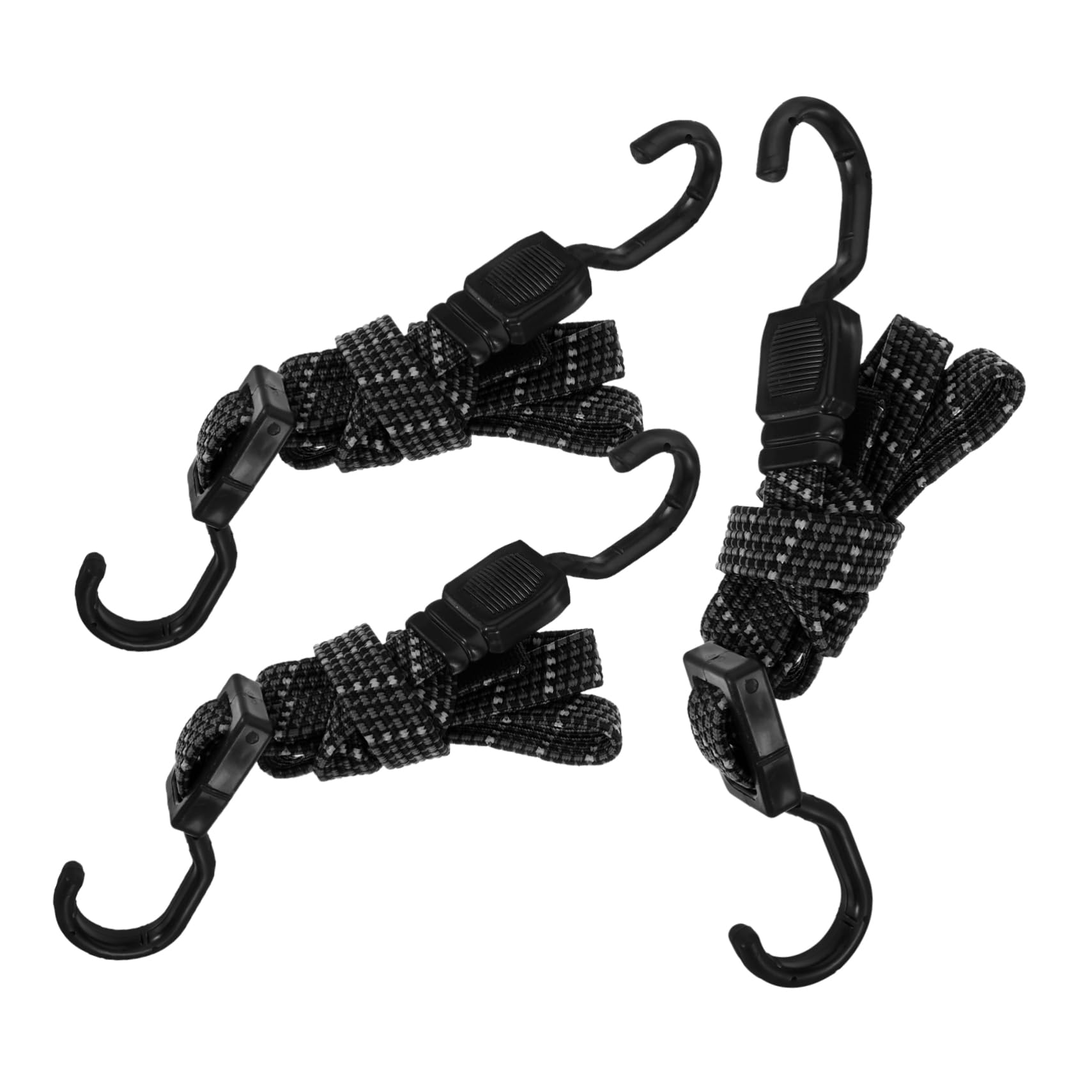 CANIGHT 3st Gepäck Seil Helm Elastisches Seil Gepäckbinderiemen Bindeband Cargo-zurrgurt Spanngurt -Bungee-Seil Fahrrad Gepäckband Gepäck Elastisches Seil Bungee Seil Hochklebegarn von CANIGHT