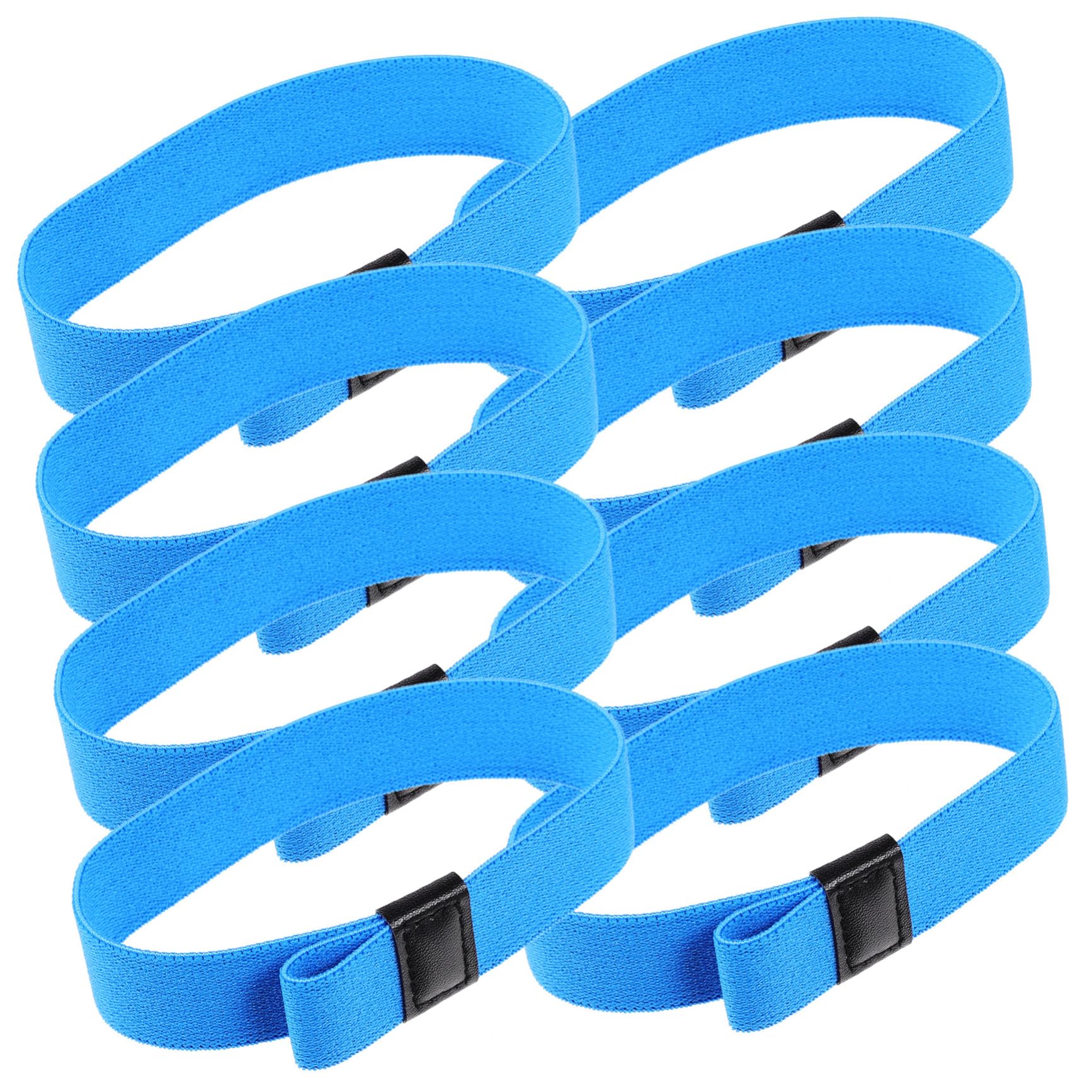 CANIGHT 8er-Box Bento-Box-Gurt Bento-befestigungsbänder Hohe Elastizität Hochelastische Bento-bänder Bento-Band-Gurt Breites Gummiband Gurtband Für Lunch-Container Abteil Blue Polyester von CANIGHT