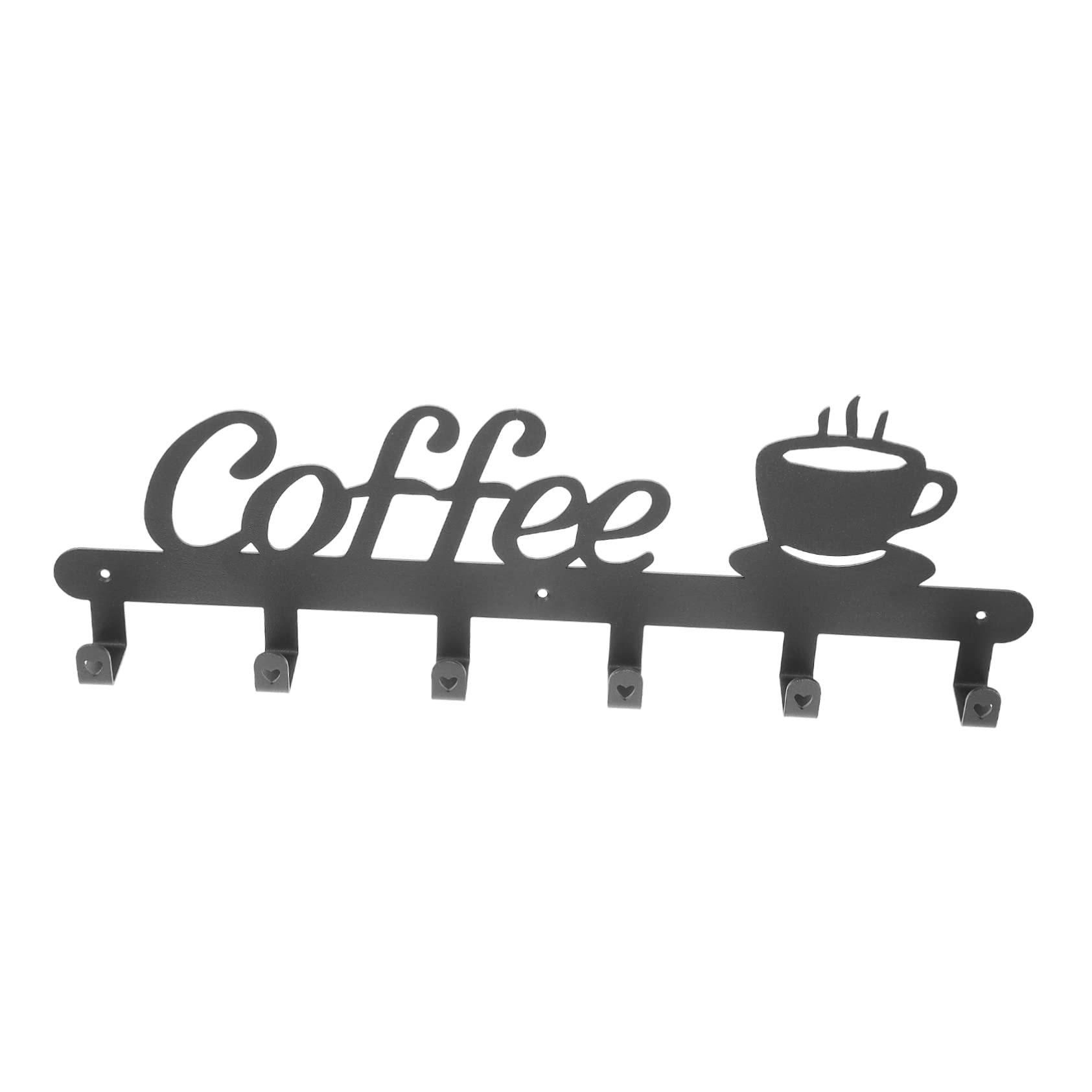 CANIGHT Kreativer Kaffeebecherhalter Wandbecherregal Für Kaffeetassen Praktisches Kaffeestation Regal Zur Aufbewahrung Von Teebeuteln Und Kaffeekapseln Dekorativ Und Funktional Für von CANIGHT