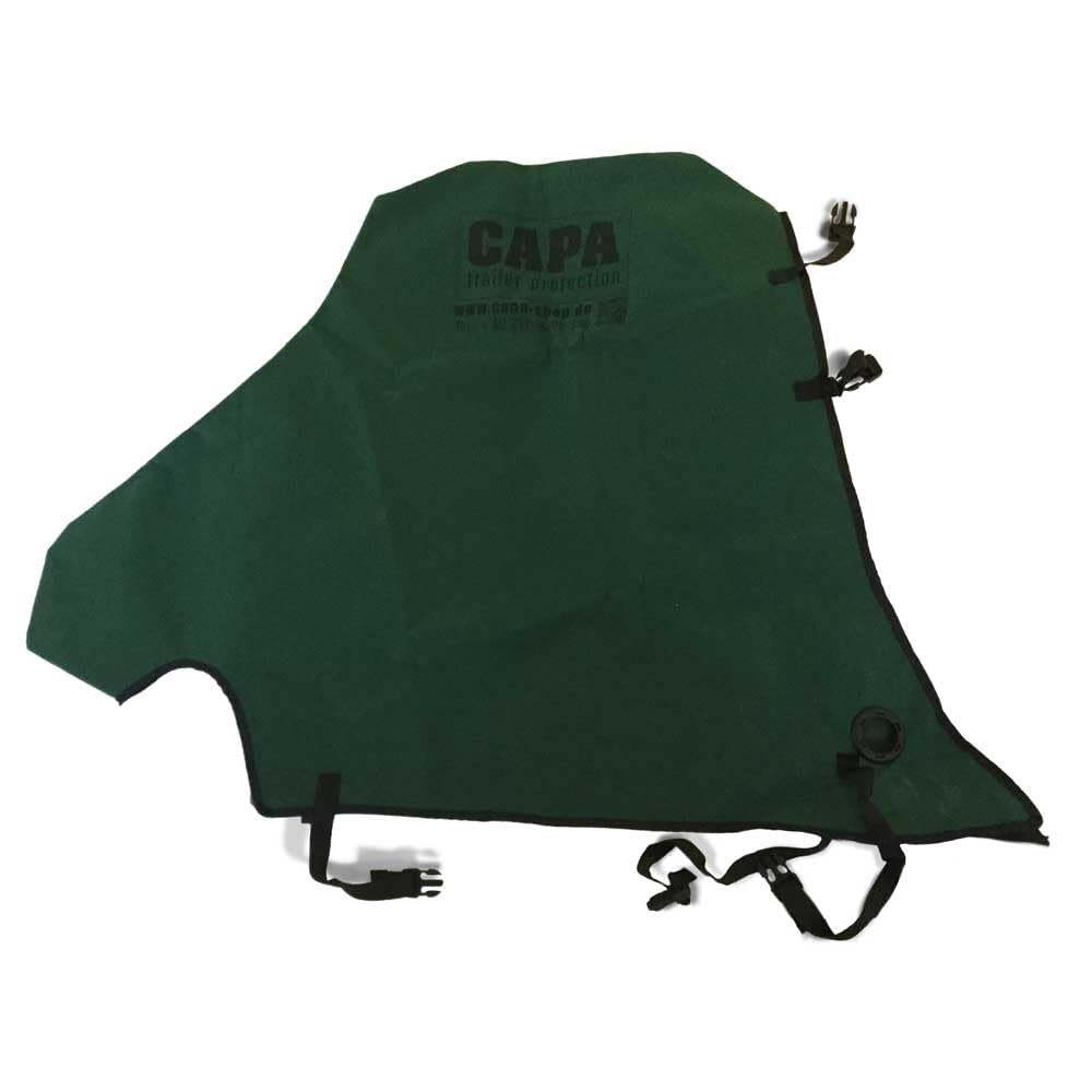 Deichselschutz british racing green für PKW Anhängerkupplung und Stützrad Deichsel Schutzhülle Abdeckung Abdeckplane von CAPA