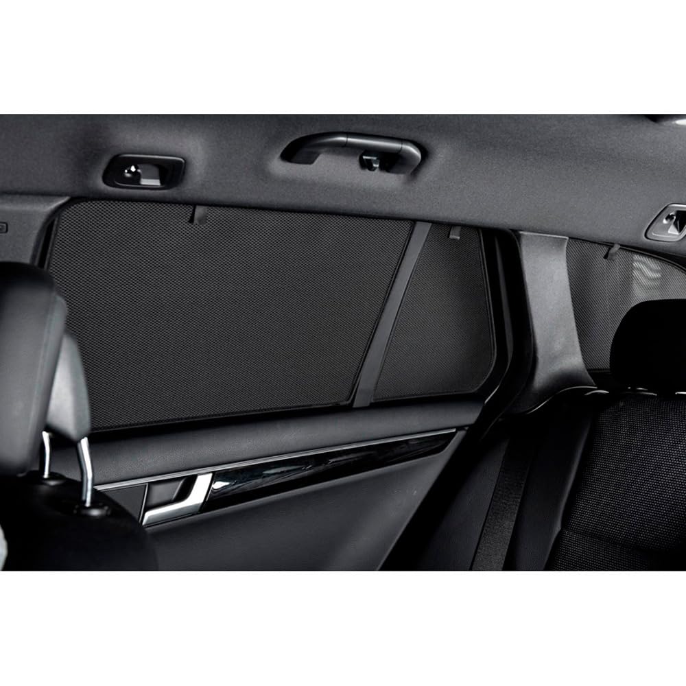 CAR SHADES Satz (Hintertüren) kompatibel mit Mazda CX-30 5 türer 2020- (2-teilig), Schwarz von Carshades