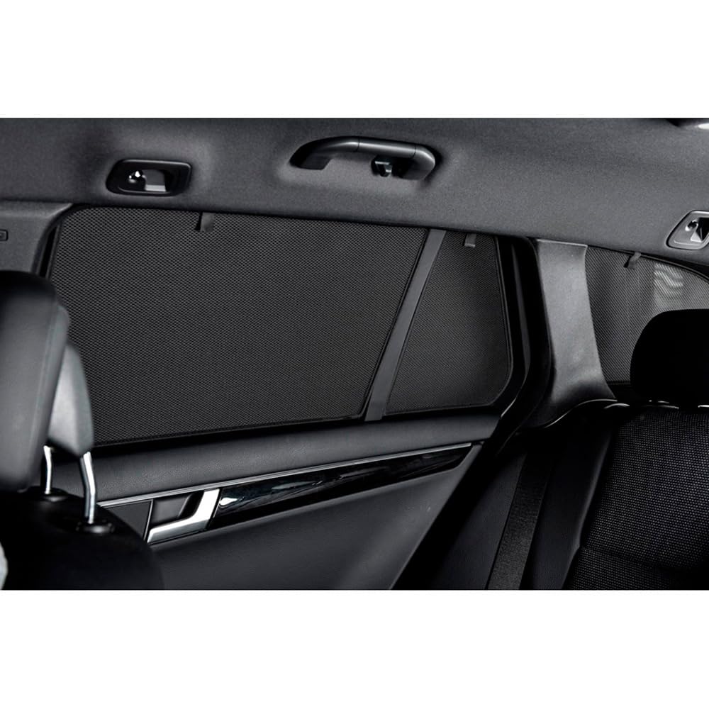 CAR SHADES Satz kompatibel mit Volkswagen T7 Multivan 2021- (6-teilig), Schwarz von Carshades