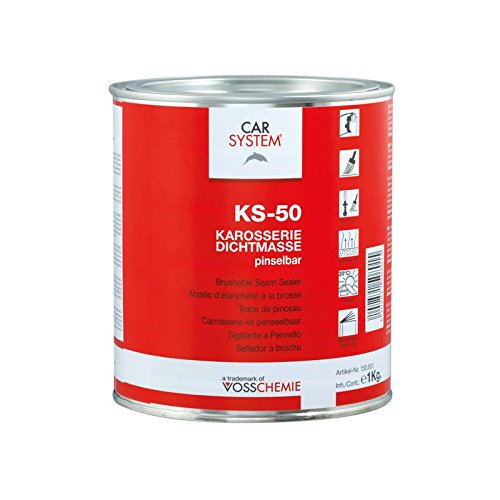 CARSYSTEM Karosserie-Dichtmasse - pinselbar grau 1 kg 150.801 von CAR SYSTEM