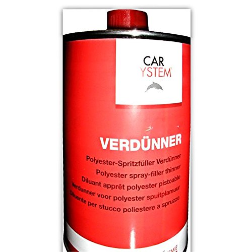 CAR SYSTEM Spray Verdünner transparent 1,0 l 124.315 von CAR SYSTEM