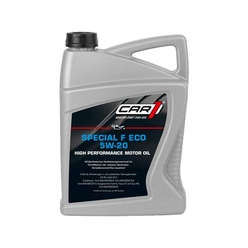 CAR1 Motoröl 5W-20 Special F Eco Leichtlauf High Performance Motor Motoren Öl Benzin Ottomotor Benzinmotor Engine Oil 5L von CAR1