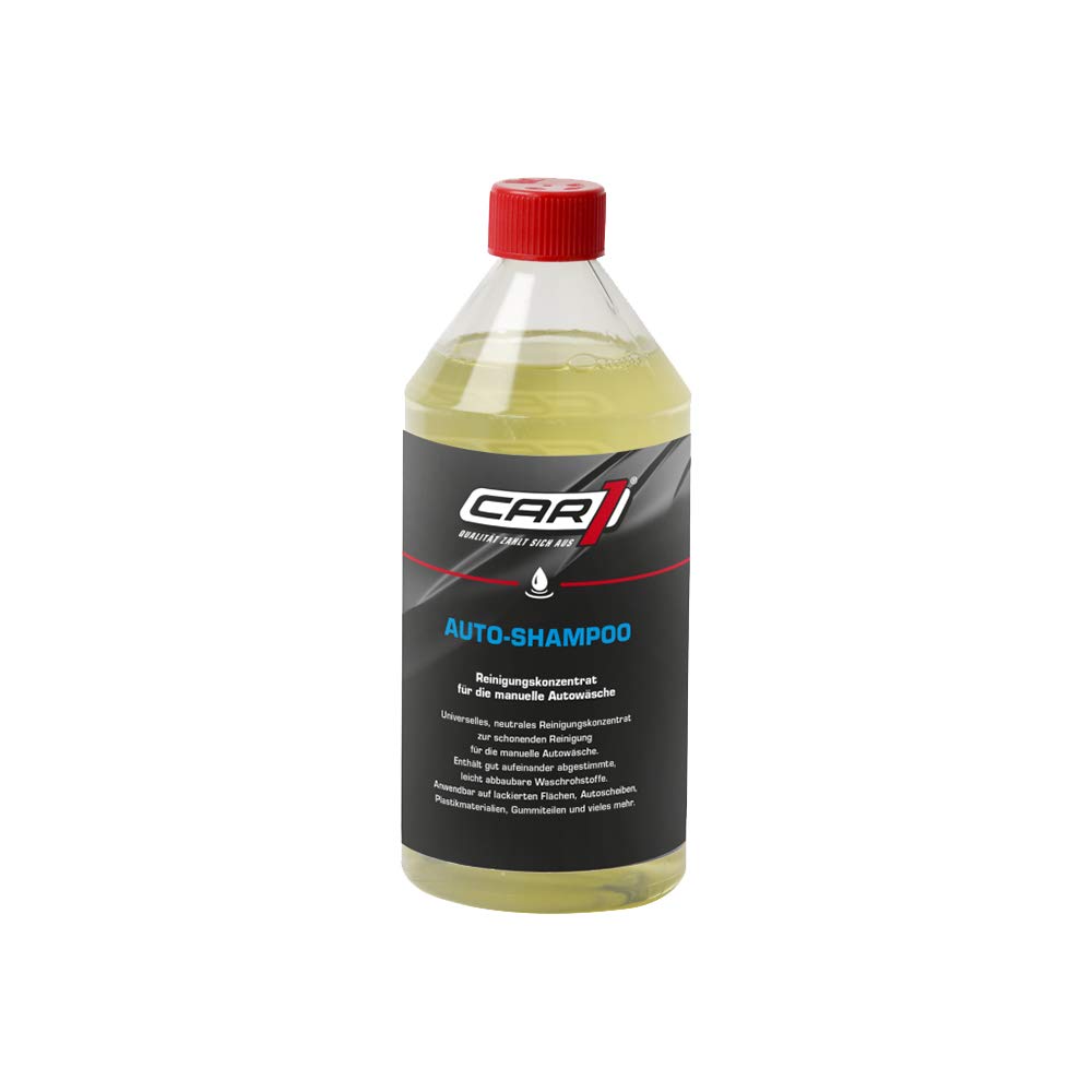 CAR1 Auto-Shampoo Reinigung Konzentrat universal schonend gelb 1L von CAR1
