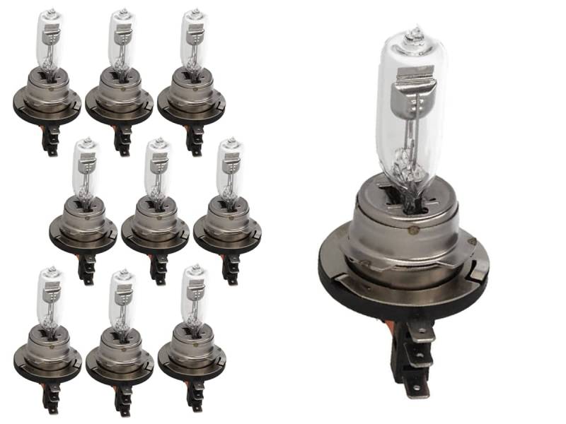 CARALL 10 Pezzi Lampada Alogena 12V Per Auto (H15 12V 55/15W PGJ23t-1) von CARALL