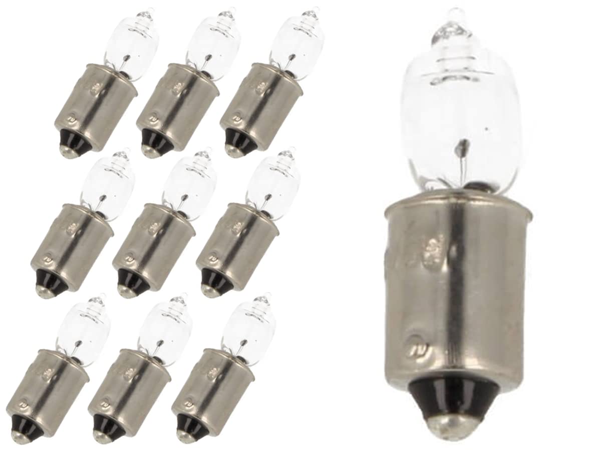 CARALL 10 Stück Halogenlampen für Auto (H10W BA9s 12V 10W) von CARALL