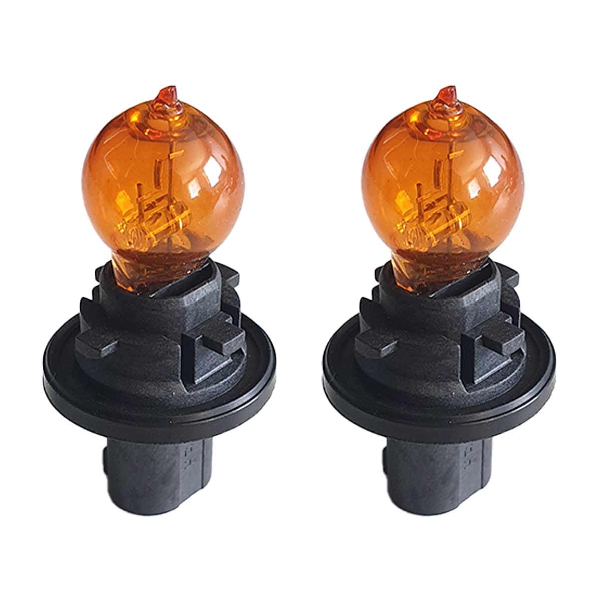 CARALL 2 Stück Halogenlampen 12V für Autos (HPC16WY 12V 16W Amber) von CARALL