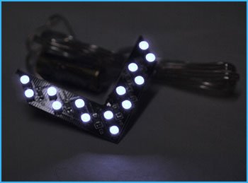 CARALL Pfeil LED LED Pfeile mit 14 SMD WHITE von CARALL