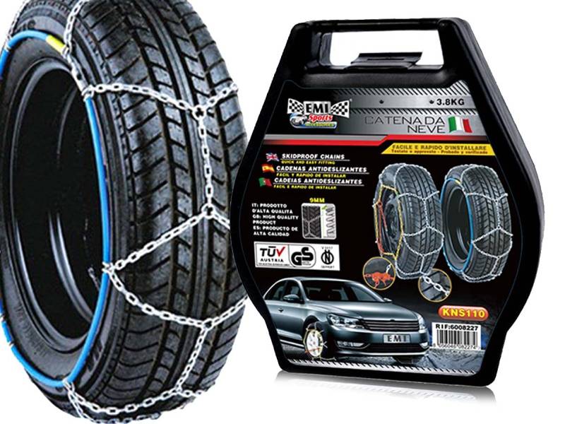 Schneeketten 225/60R16 215/60R17, 235/50R17,245/45R17,255/40R17,245/40R18 von CARALL