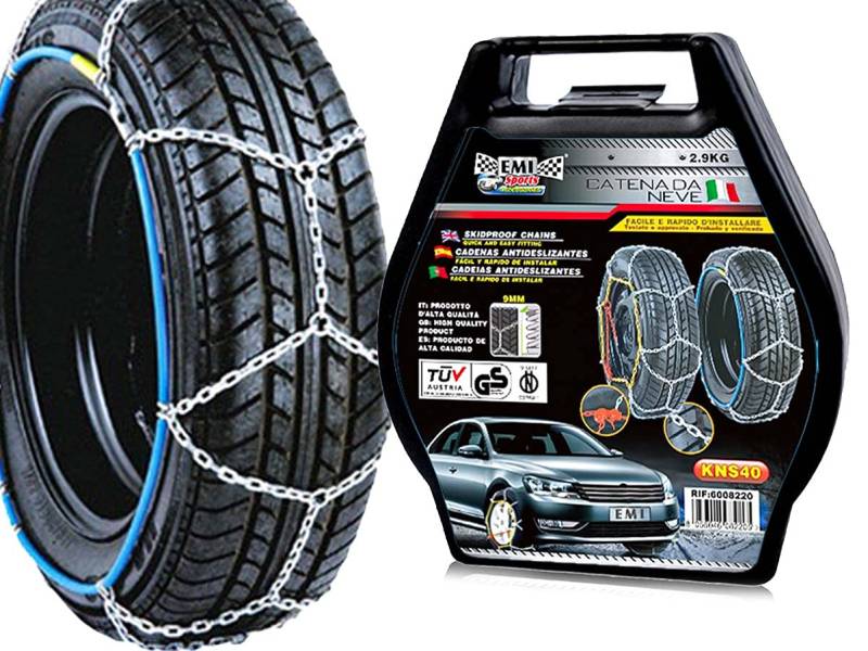 Schneeketten 145/80R14 155/70R14, 165/65R14,175/60R14,185/50R14,195/50R14,135/80R15,155/65R15,165/55R15 von CARALL