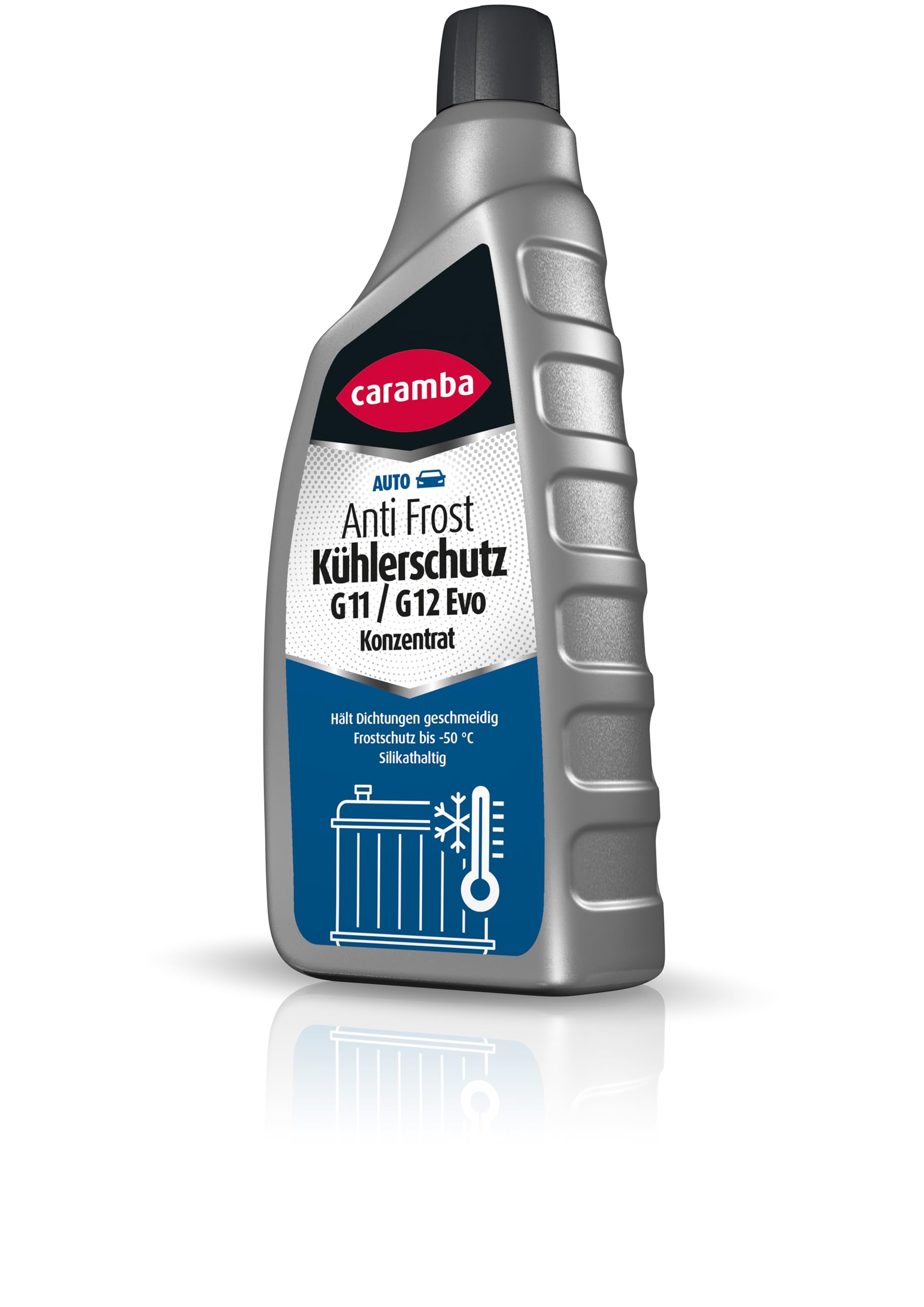 CARAMBA Anti Frost Kühlerschutz G11/G12 Evo Konzentrat silikathaltig 1l, grau von CARAMBA