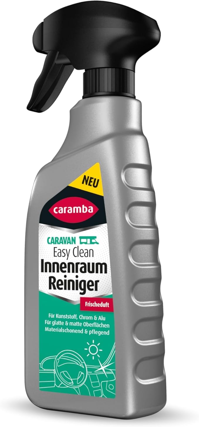 Caramba Caravan Easy Clean Innenraum Reiniger (500 ml) – Multiflächen Reiniger mit angenehmem Duft – effektive und materialschonende Reinigung im Wohnwagen-Innenraum von Caramba