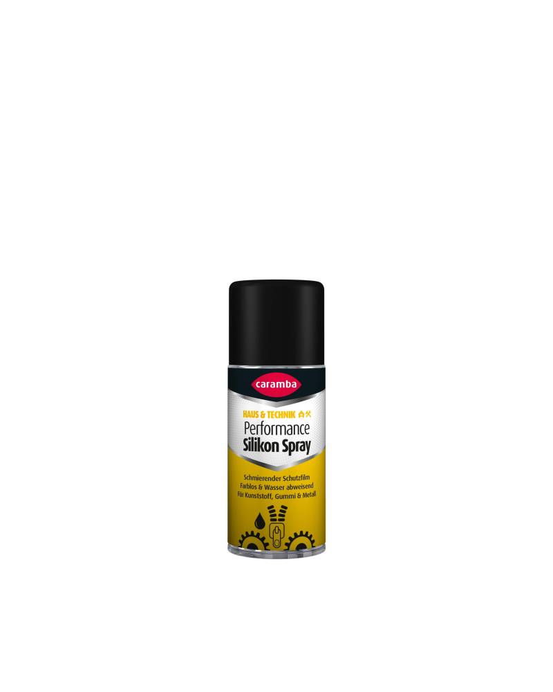 Caramba Performance Silikon Spray, Gleitspray zum Pflegen und Schützen, Schmieröl für Kunststoff, Gummi und Metall, Farblos und Geruchsarm, 100 ml von Caramba