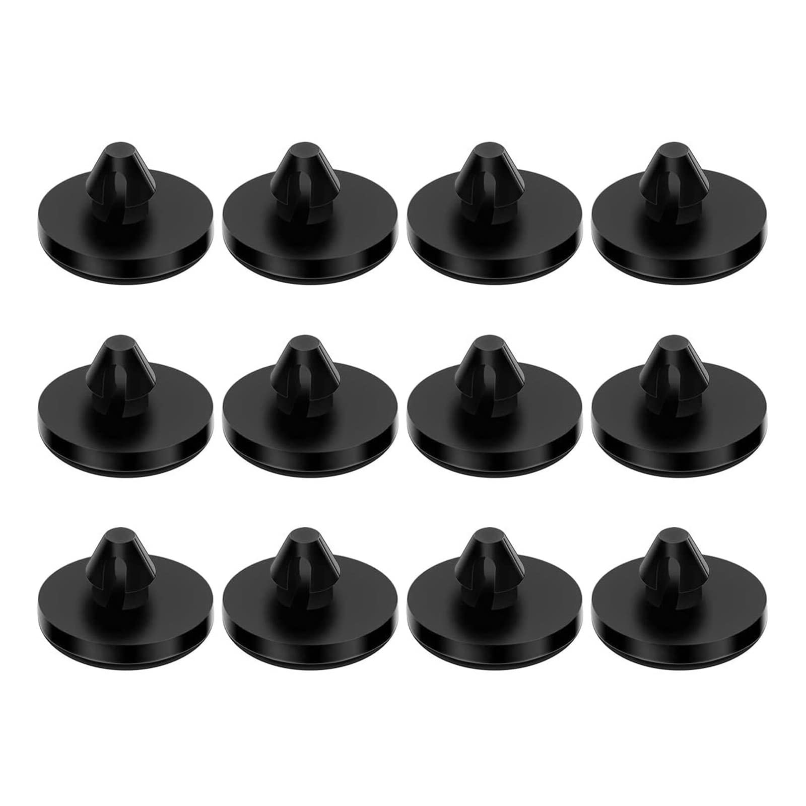 CARISSETT Bremspedal-Stopper-Pedal-Stopper, Gummi, Bremslichtstopper, Automobil-Pedal-Stopper, 12 von CARISSETT