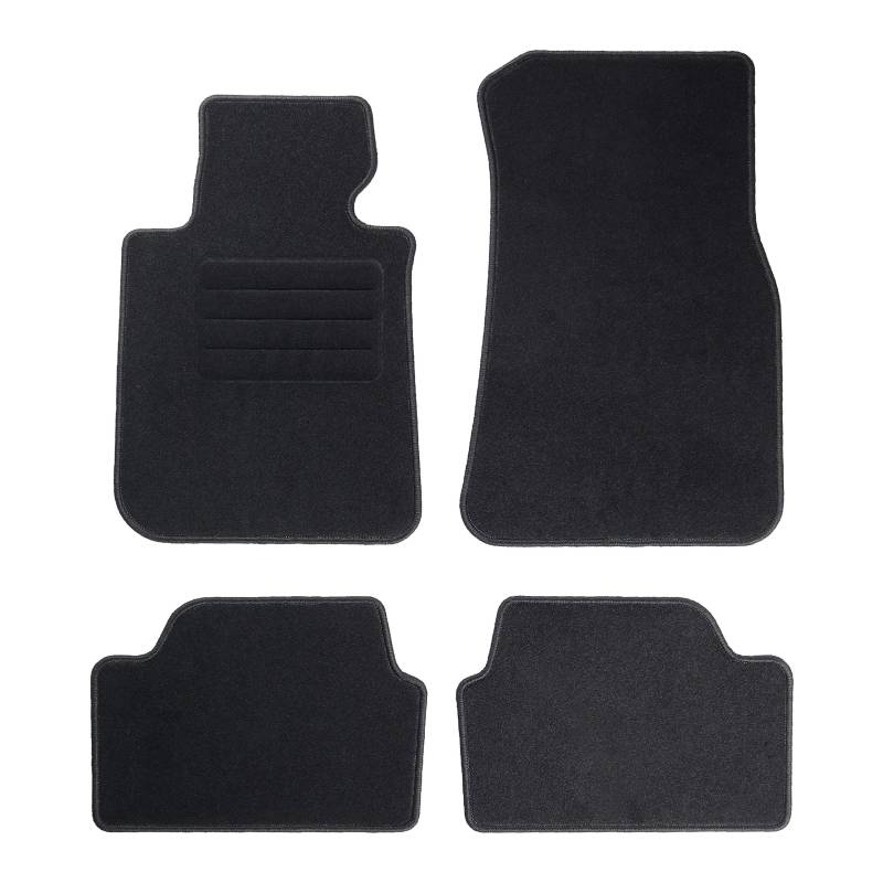 TEXER Textil Fußmatten Passend für BMW 1 F20 Bj. 2011- Basic von Car Mat Co