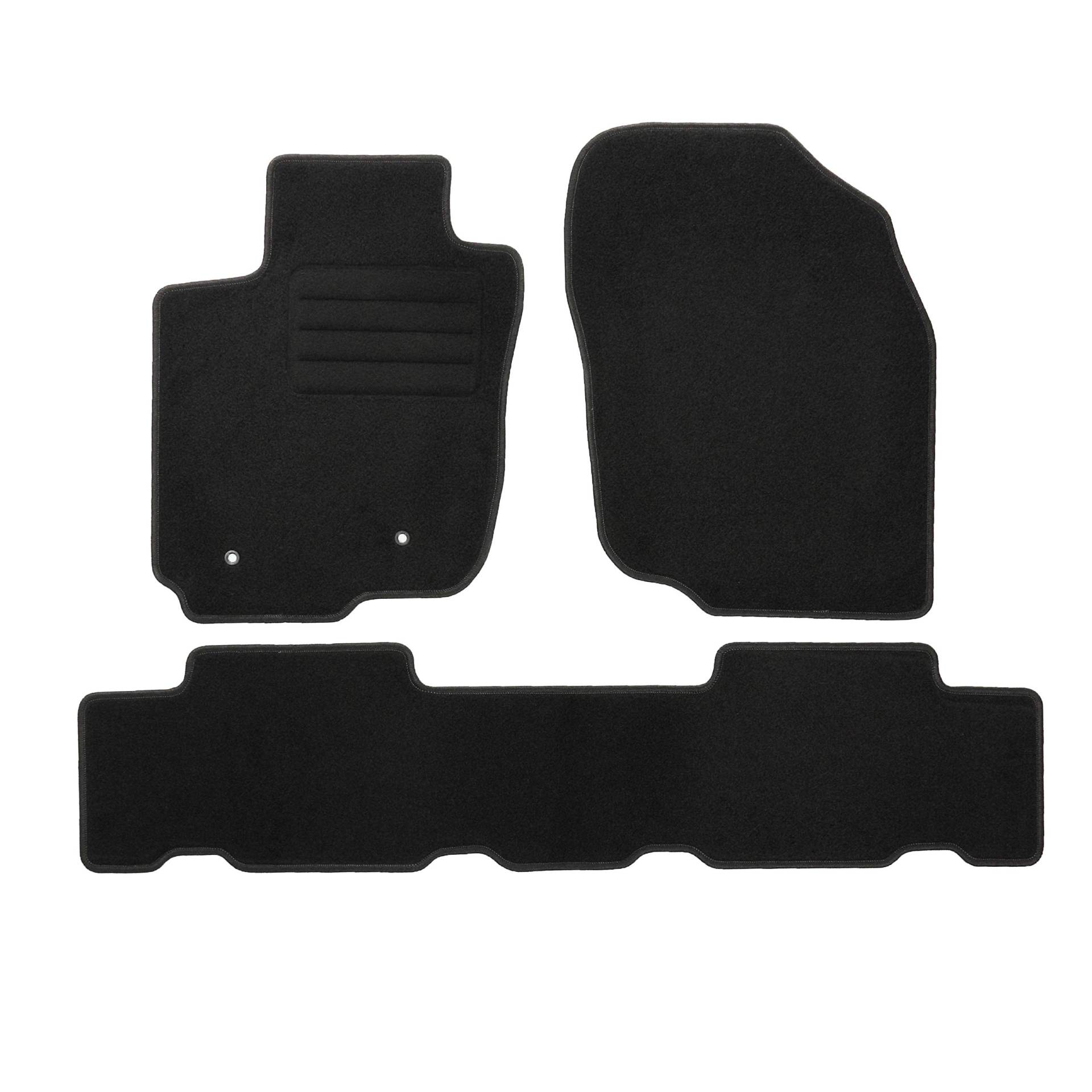 TEXER Textil Fußmatten Passend für Toyota Rav4 III Bj. 2006-2013 Basic von CARMAT