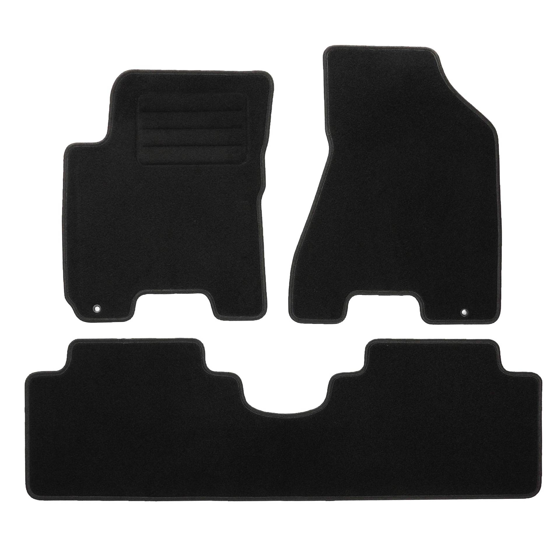 TEXER Textil Fußmatten Passend für Hyundai Tucson I Bj. 2004-2010 Basic von Car Mat Co