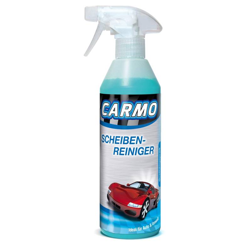 1x CARMO Scheibenreiniger | Glasreiniger | Fensterreiniger | Scheibenklar | 500ml von CARMO