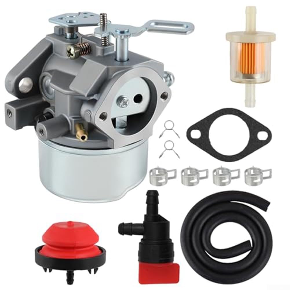 640052 Vergaser-Kit für Schneefräsen, passend für HMSK80, HMSK85, für HMSK90-Motoren, mit Luftfilter-Kraftstoffleitungs-Kit Spark von CARMOTTER