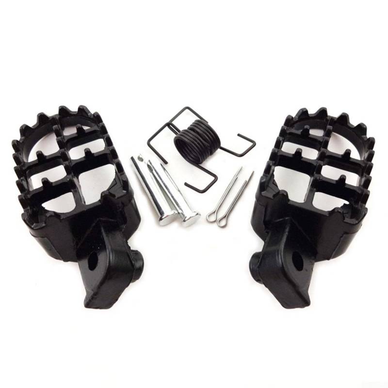 Für Motorrad Fußstütze Pedal Set in Aluminium für TW200 PW50 PW80 CRF 50/70/80/100 und XR Serie von CARMOTTER