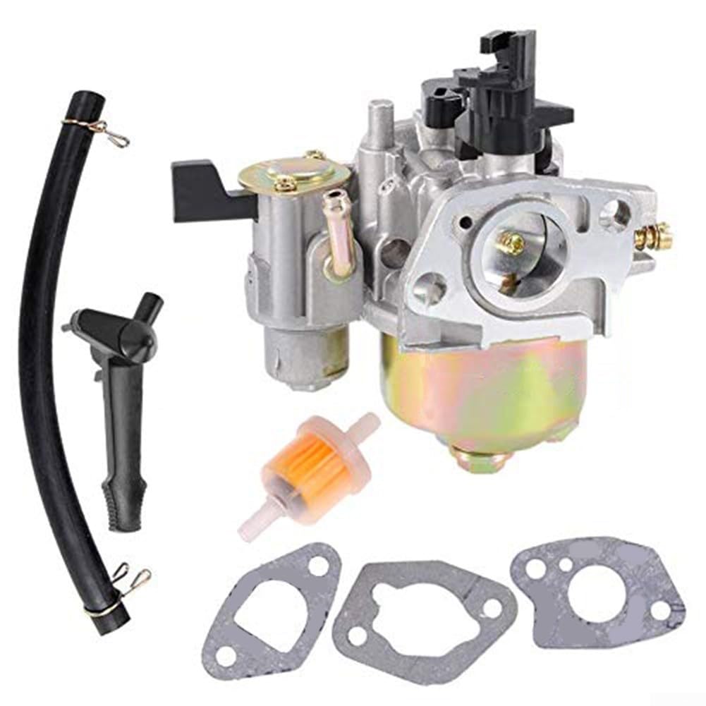 Vergaser Kit kompatibel mit Honda GX160 GX168F GX200 5,5 PS 6,5 PS Rasenmäher von CARMOTTER