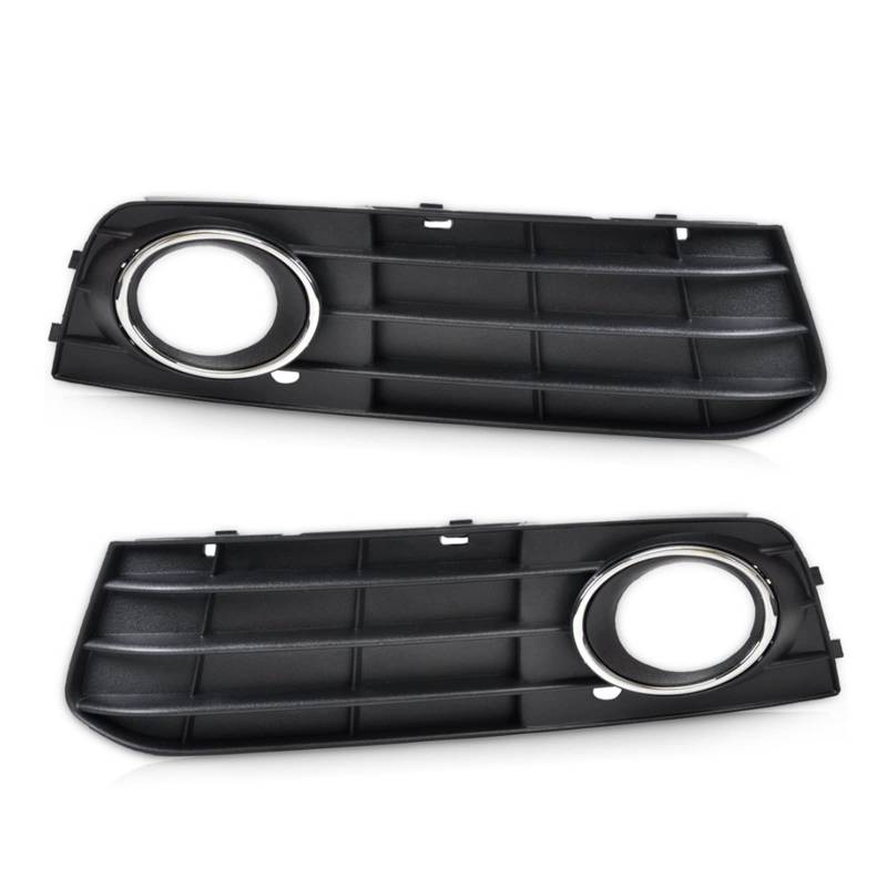 CARRERAS Vorne Links Rechts Stoßstange Nebel Lampe Abdeckung Grille Fit for Audi A4 B8 2008 2009 2010 2011 2012 8K0807681A 01C 8K0807682A 01C Nebelleuchte von CARRERAS