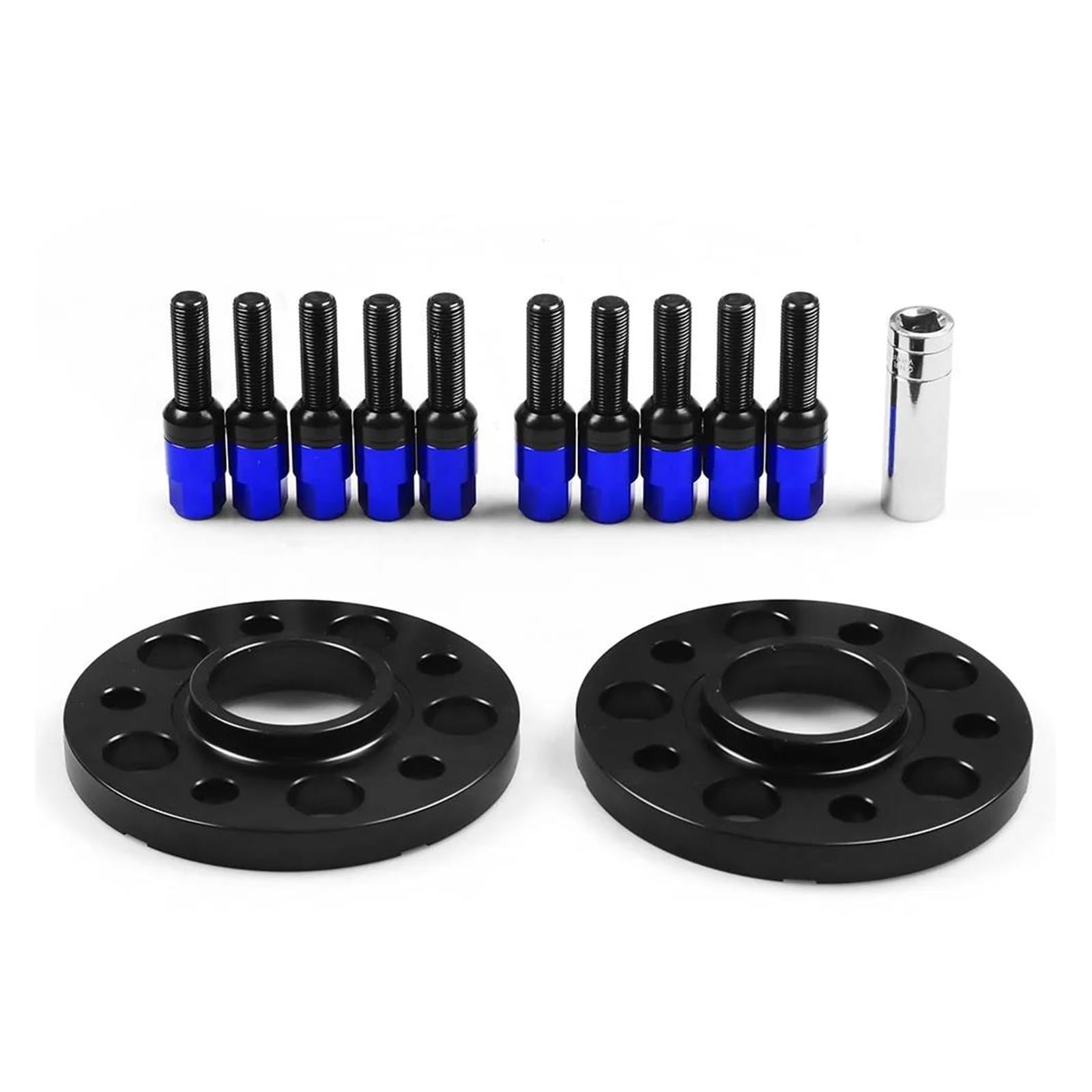 15mm 66,6mm 5x112mm Nabe Centric Bohrung Spurverbreiterungen Für A-UDI A4 A5 A6 A7 A8 Q5 RS5 RS7 S4 S5 SQ5 Für ALLROAD CAVINBDZ(Blau) von CAVINBDZ