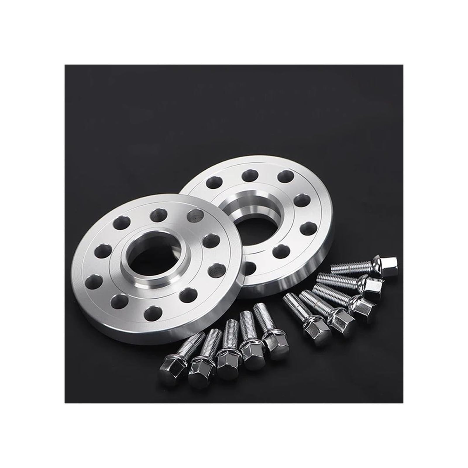 2 Stück 12/15/20mm Spurverbreiterung PCD 5x100/5x112 CB 57,1mm Für A-UDI A3 A4 A6 S6 RS4 S8 TT 90 200 5000 Turbo Für Quattro CAVINBDZ(2PCS 15MM) von CAVINBDZ