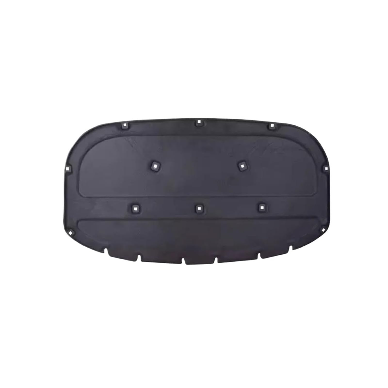 Auto-Motorhauben-Soundpad Für VW Für Touareg 7P MK2 2011 2012 2013 2014 2015 2016 2017 2018 Wärmeisolierende Baumwolle(Schwarz) von CAVINBDZ