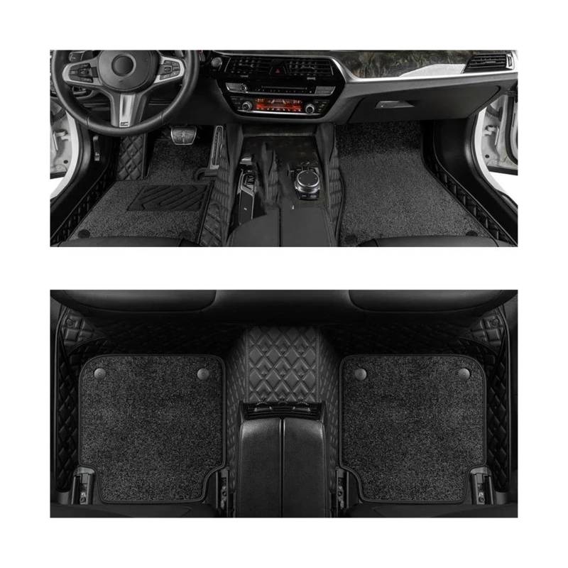 CAVINBDZ Auto Boden Matte Für F&ord Für Fiesta 2009 2010 2011 2012 2013 2014 2015 2016 2017 Custom Car Matten Fuß Pad Innen Zubehör Auto-Fußmatten-Teppiche(Type B,5) von CAVINBDZ