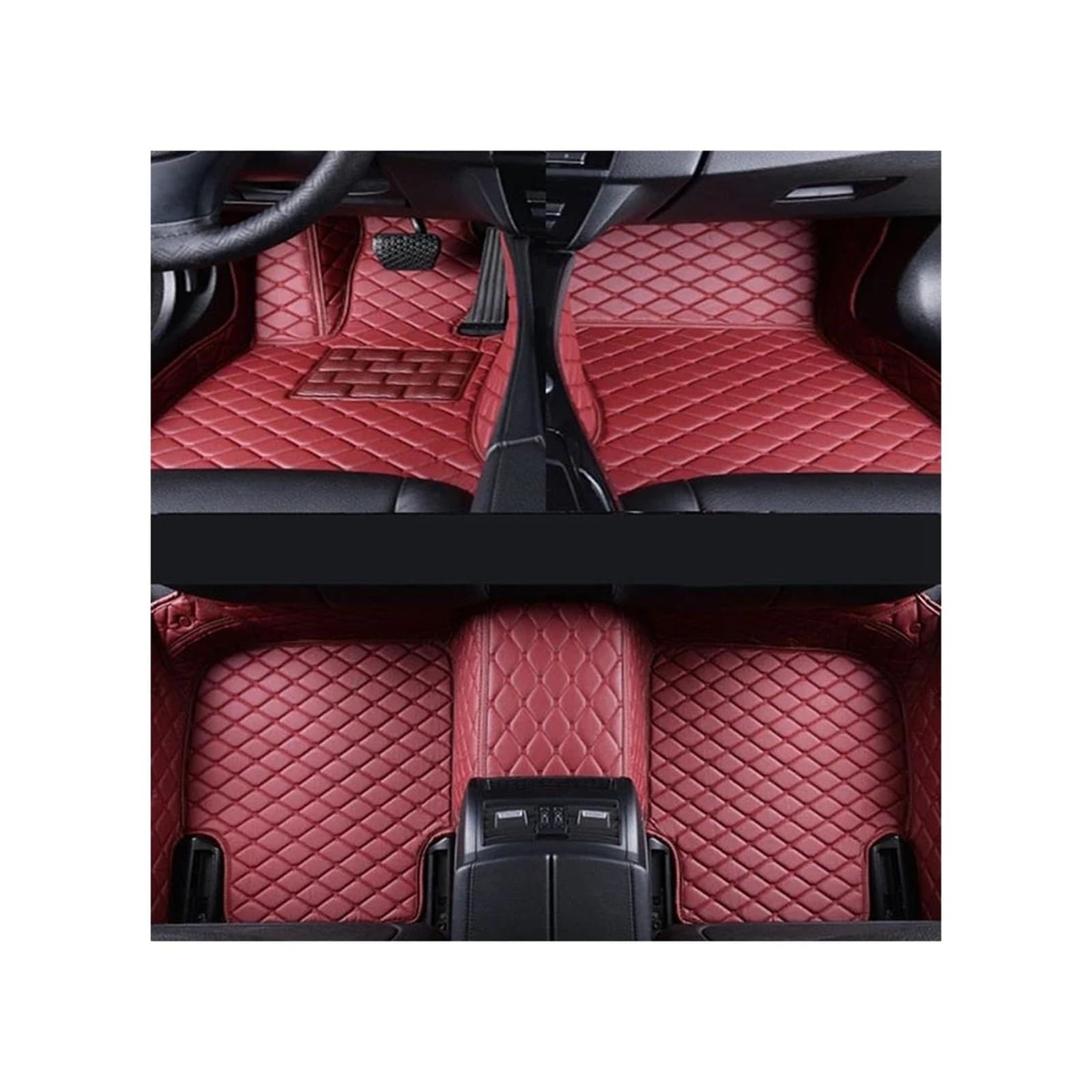 CAVINBDZ Auto Fußmatten Benutzerdefinierte Auto Fuß Pads Teppich Abdeckung Für A4 B8 Sportback Für Allroad 2010-2014 Innen Zubehör Auto-Fußmatten-Teppiche(8) von CAVINBDZ