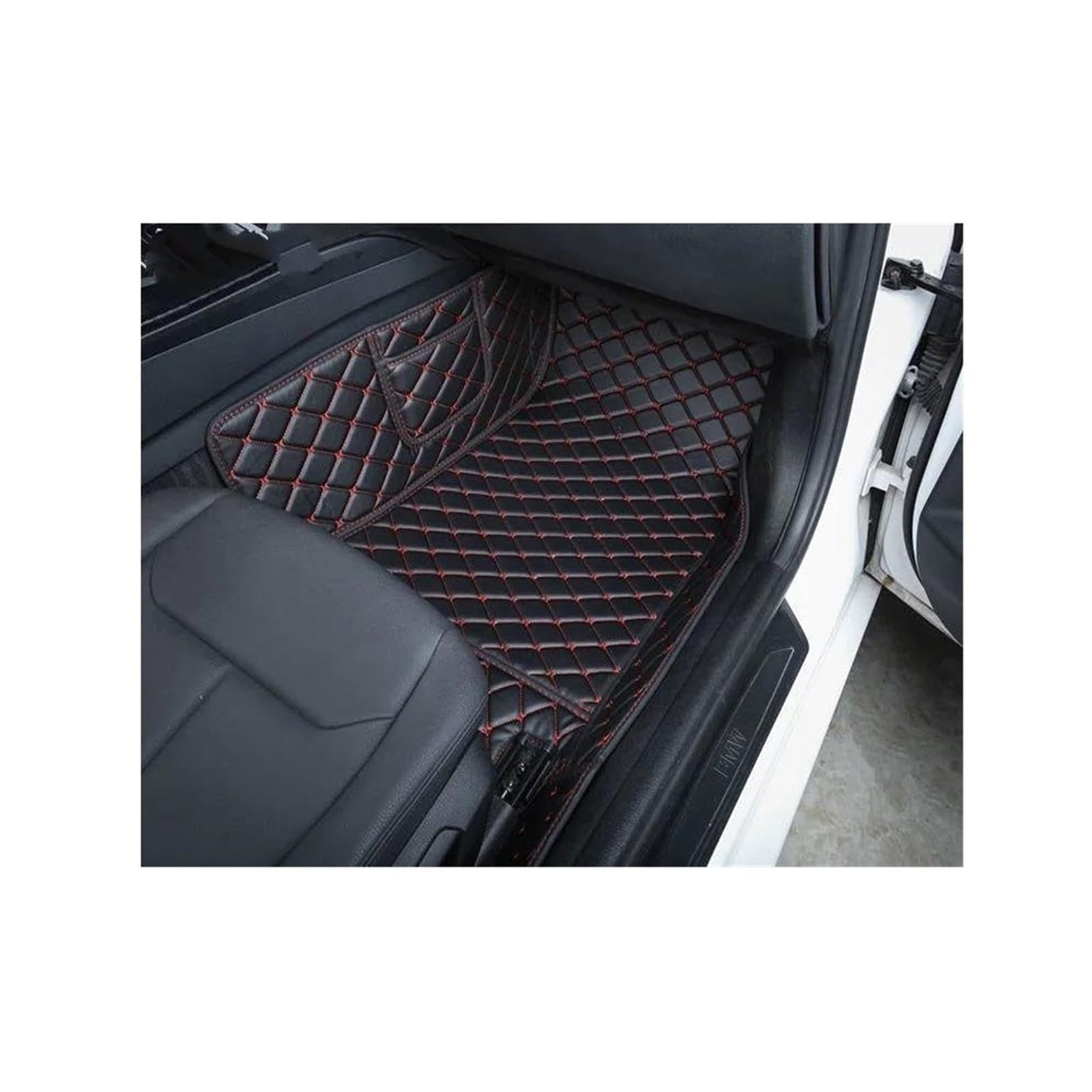 CAVINBDZ Auto Fußmatten Für F&ord Für Kuga 2008 2009 2010 2011 2012 Leder wasserdichte Anti-Slip Teppich Liner Auto-Fußmatten-Teppiche(1 PCS Passenger,2) von CAVINBDZ