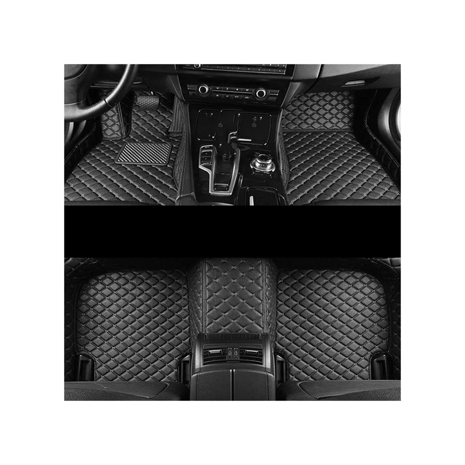 CAVINBDZ Auto Fußmatten Für L&and R&Over Für Freelander 2 2010-2015 Auto Teppiche Teppiche Boden Matte Wasserdicht Pad Innen Teile Auto-Fußmatten-Teppiche(Set,4) von CAVINBDZ