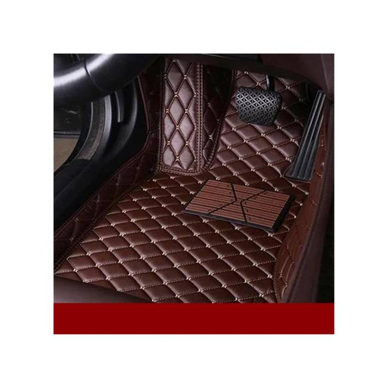 CAVINBDZ Auto Fußmatten Für VW Für T-Kreuz Für T Kreuz 2019 2020 Wasserdicht Schlamm Teppich Fuß Pads Innenräume Zubehör Auto-Fußmatten-Teppiche(1PCS for Drive,5) von CAVINBDZ