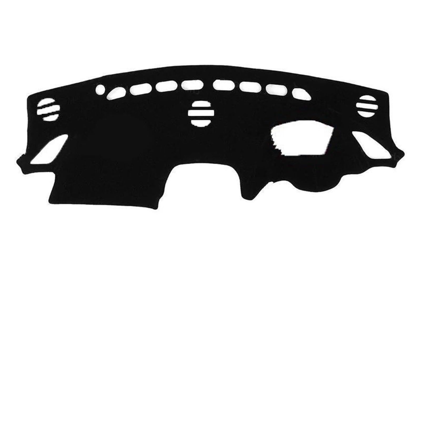 CAVINBDZ Auto-Innen-Armaturenbrett-Abdeckung Armaturenbrett-Matte Teppich-Schutzteppich Für Mazda 3 Für Axela BM BN 2013-2018 Armaturenbrett Unterlage(Schwarz,RHD) von CAVINBDZ