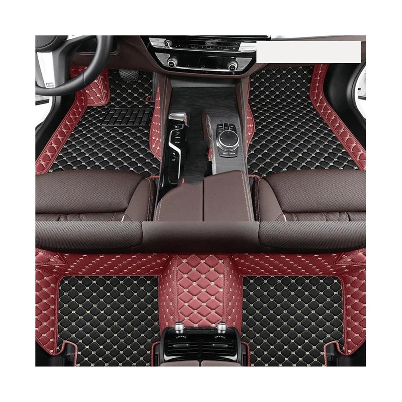 CAVINBDZ Benutzerdefinierte Auto Boden Matte Auto Teppiche Teppiche Fuß Pads Für Jaguar XF X250 2008 2009 2010 2011 2012 2013 2014 2015 Auto-Fußmatten-Teppiche(13,Left Hand Drive) von CAVINBDZ