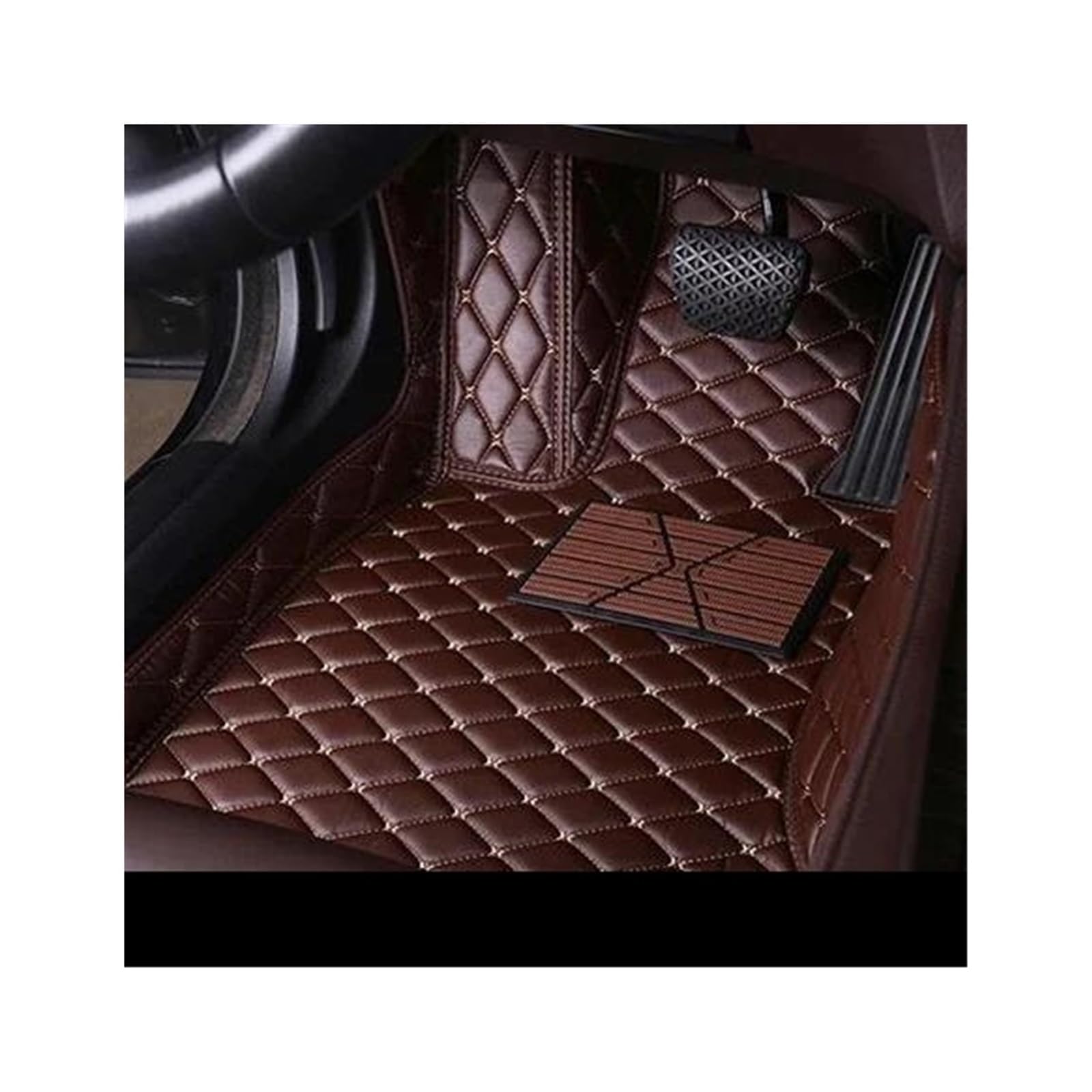 CAVINBDZ Benutzerdefinierte Auto-Fußmatten Für Peugeot 207 2009–2013 2014 Wasserdichter Fuß-Liner Teppich-Pad Teppich Auto-Styling Auto-Fußmatten-Teppiche(1pcs Front,5) von CAVINBDZ