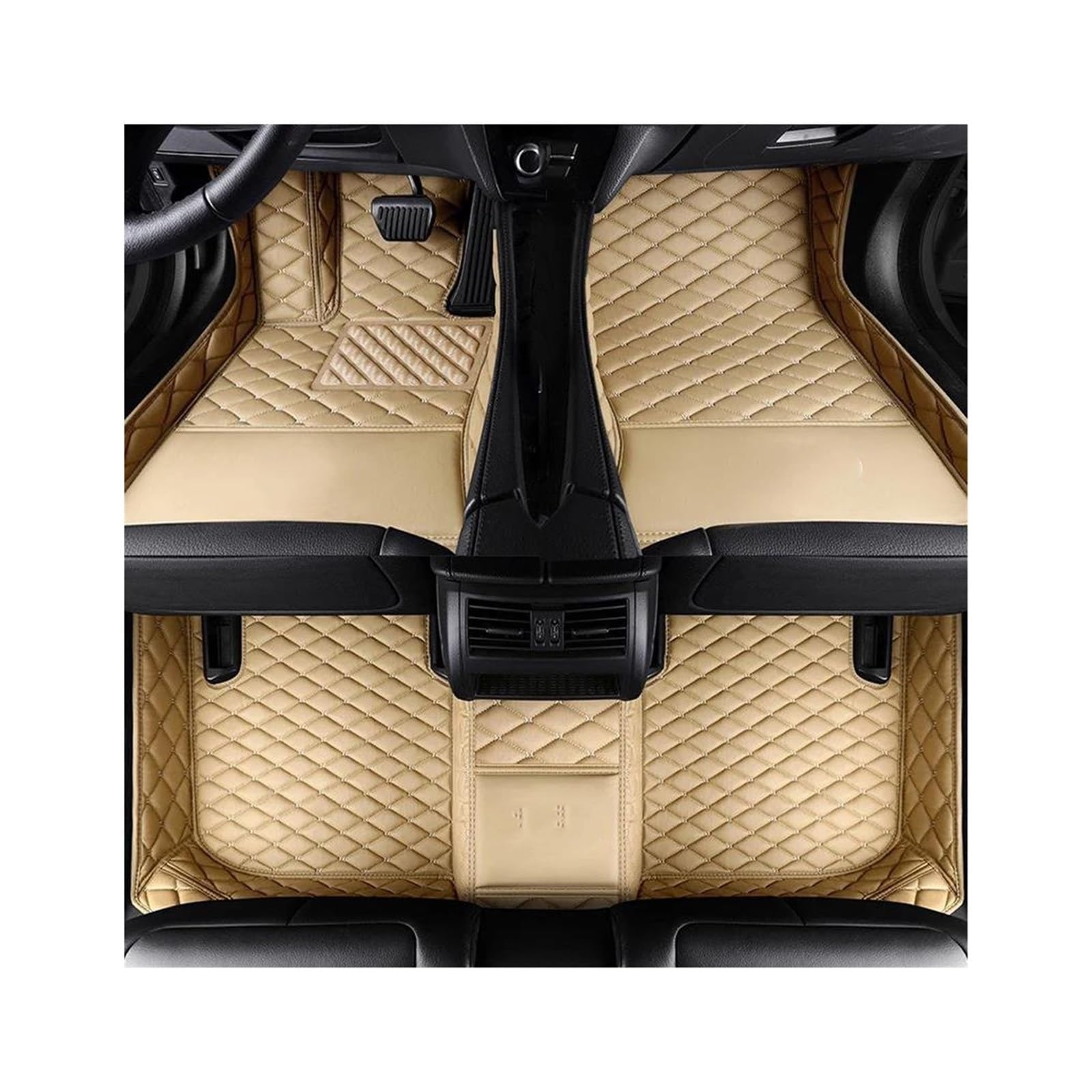 CAVINBDZ Für B&MW 3er M3 E36 E30 E46 E90 E91 E92 E93 F30 F31 F80 F34 F35 G20 G28 G80 Custom Car Floor Mat Auto-Fußmatten-Teppiche(Single Layer 1) von CAVINBDZ