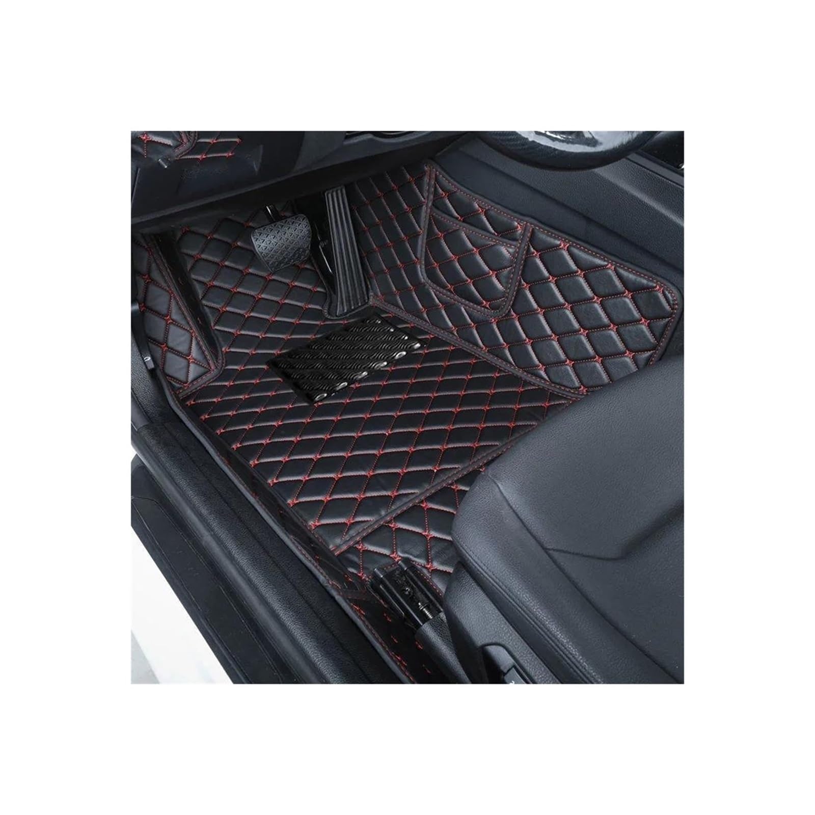 CAVINBDZ Für F&ord Für Kuga 2008 2009 2010 2011 2012 Auto Fußmatten Leder wasserdichte Anti-Slip Teppich Liner Auto-Fußmatten-Teppiche(1 PCS Driver,1) von CAVINBDZ