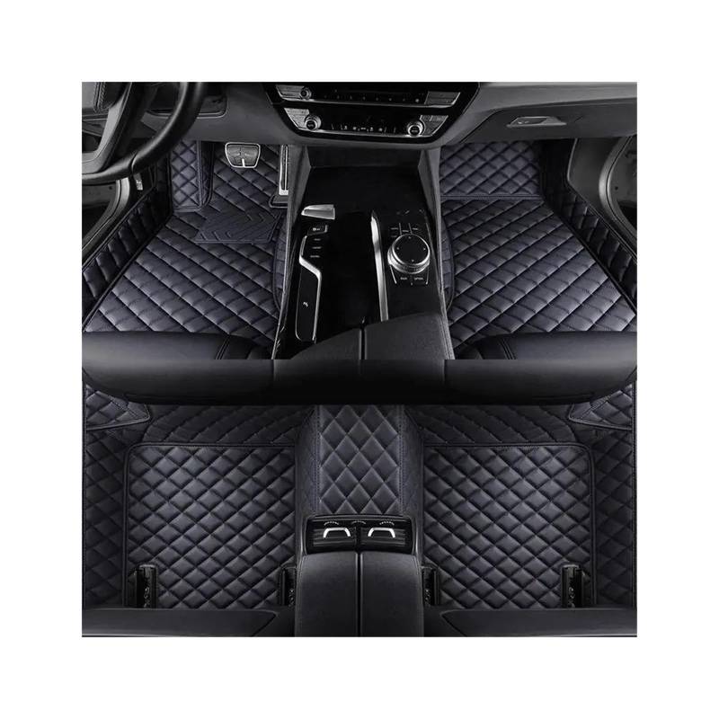 CAVINBDZ Für F&ord Für Mondeo MK5 2013 2014 2015 2016 2017 Custom Leder Auto Fußmatten Fuß Pads Teppich Teppich Pad Auto-Fußmatten-Teppiche(A,4) von CAVINBDZ