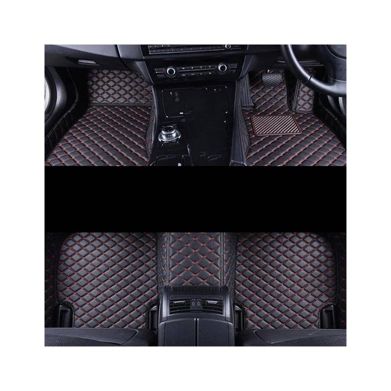 CAVINBDZ Für F&ord Für Ranger T7 T8 2012-2021 2022 2023 RHD Auto Fußmatten Custom Auto Fuß Pads Leder Teppich Abdeckung Auto-Fußmatten-Teppiche(Set 4) von CAVINBDZ