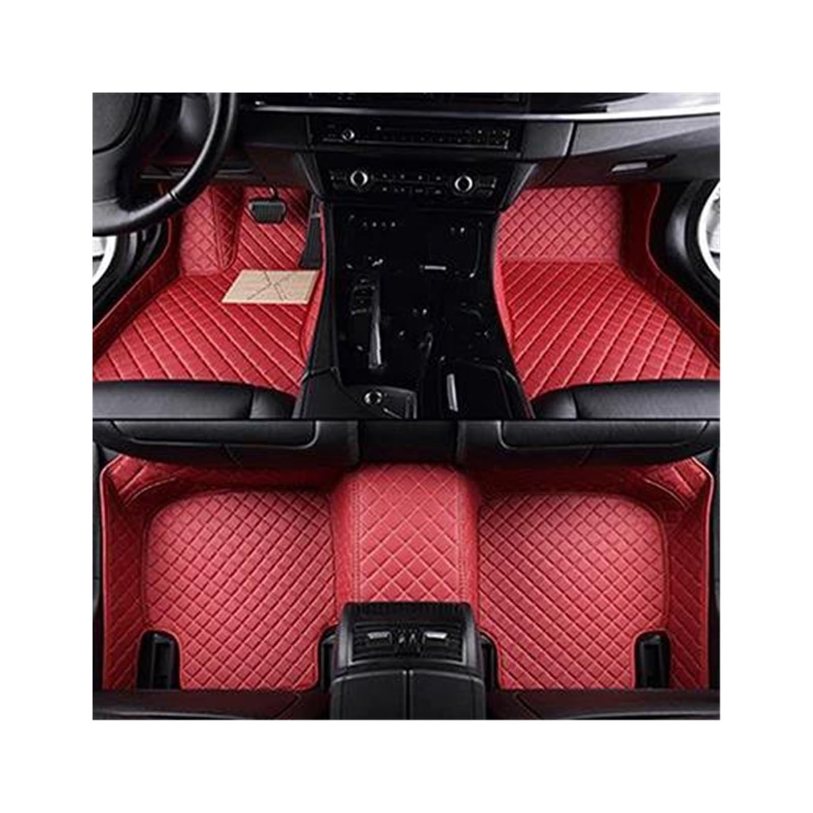 CAVINBDZ Für Mg Für Zs 2017 2018 2019 2020 2021 2022 Custom Auto Fußmatten Leder wasserdichte Fuß Pads Teppich Teppich Pad Auto-Fußmatten-Teppiche(8) von CAVINBDZ